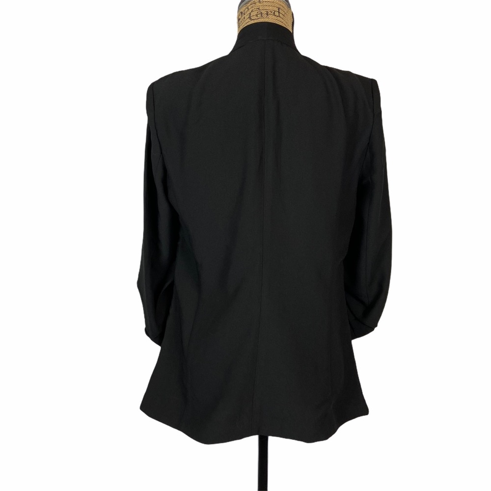 Rachel Zoe Black Contemporary Fit Blazer Jacket M - Picture 3 of 9